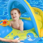 Flotador Bebe Con Sombrilla